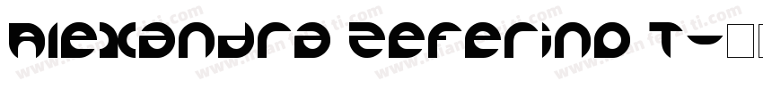 Alexandra Zeferino T字体转换